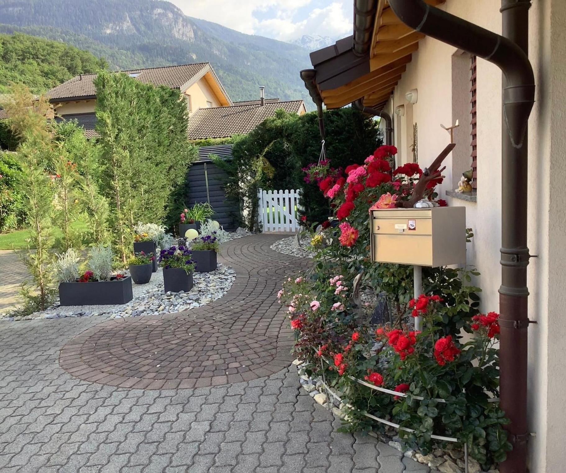 Ferienwohnung Lenggenhager Plantzette Sierre Exterior photo